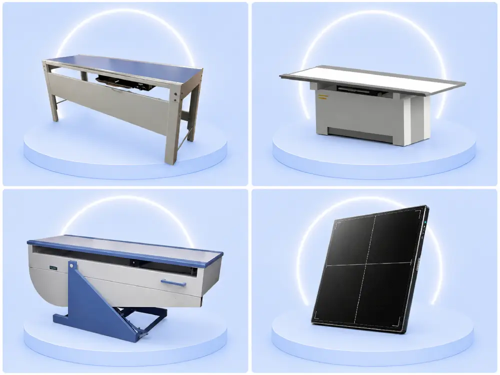 X Ray Tables, Tube and DR panels