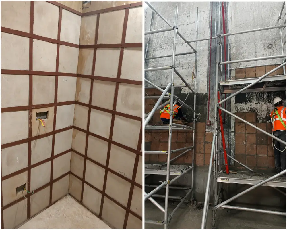 Lead Free Radiation Shielding using our Lead Free Interlocking Tiles